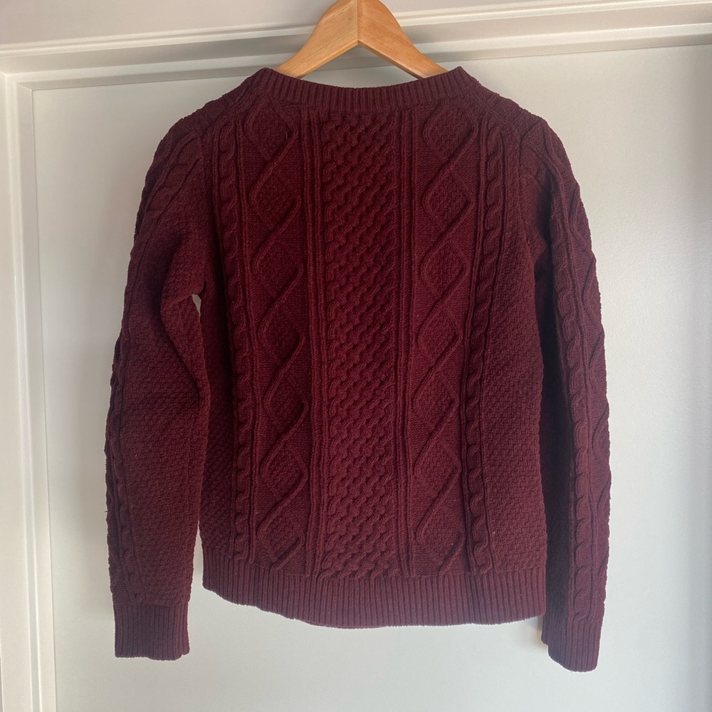 Uniqlo Ines de la Fressange sweater burgundy - Picture 2 of 5